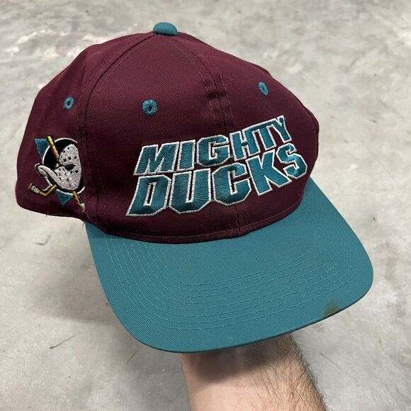 Sports Specialties Other - Vintage Sports Specialties Mighty Ducks Twill NHL SnapBack VTG